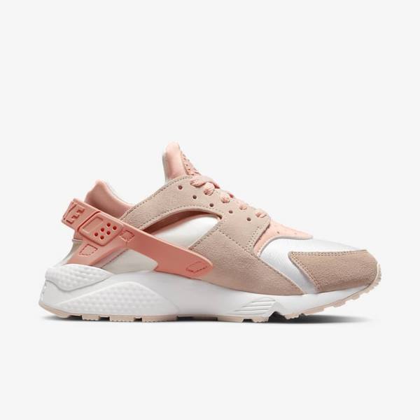 Nike Air Huarache Sneakers Dames Wit Khaki Grijs Licht | NK145XPJ