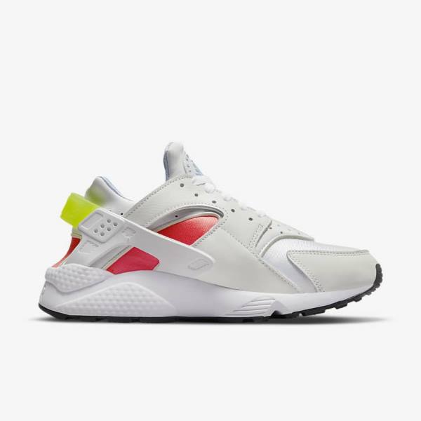 Nike Air Huarache Sneakers Dames Wit Lichtrood Zwart | NK056KGB