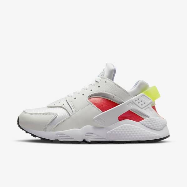 Nike Air Huarache Sneakers Dames Wit Lichtrood Zwart | NK056KGB