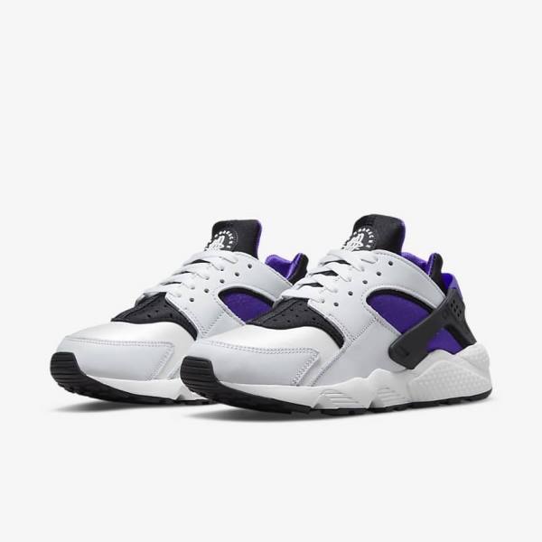 Nike Air Huarache Sneakers Dames Wit Paars Zwart | NK324WUY