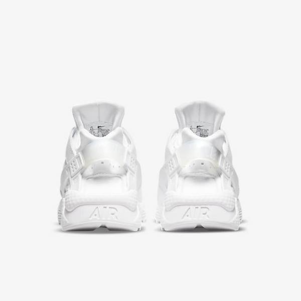 Nike Air Huarache Sneakers Dames Wit Platina | NK842ZWP