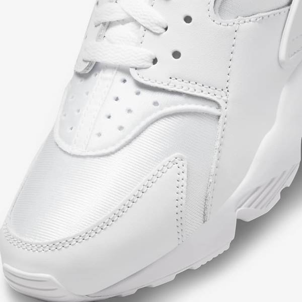 Nike Air Huarache Sneakers Dames Wit Platina | NK842ZWP