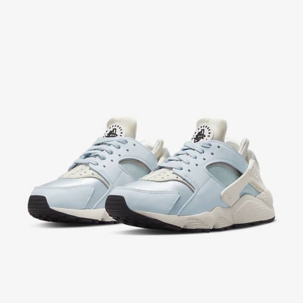 Nike Air Huarache Sneakers Dames Zwart Wit | NK604PLU