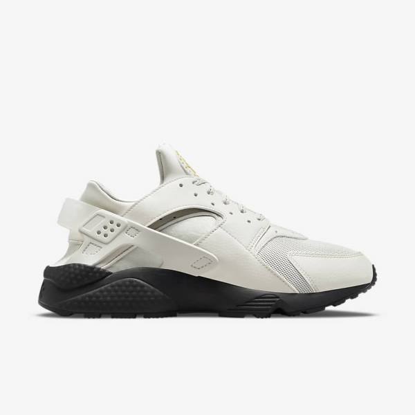 Nike Air Huarache Sneakers Heren Lichtbeige Zwart Zilver Goud | NK687KDE