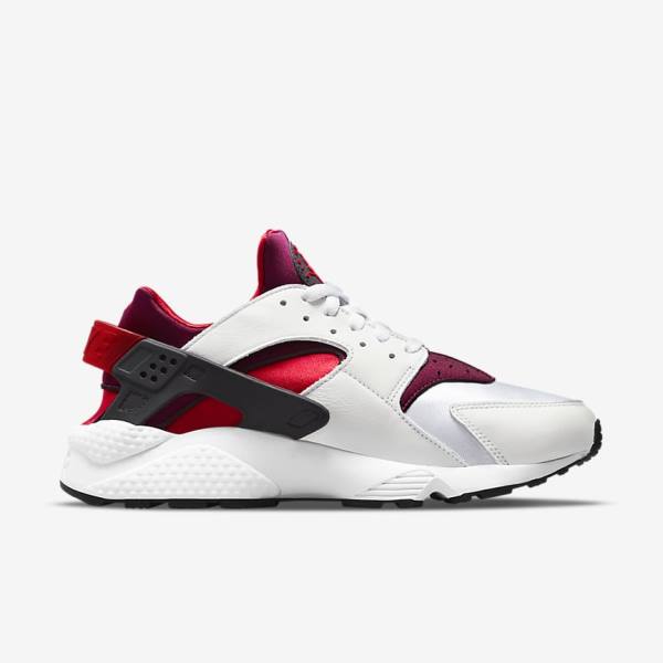 Nike Air Huarache Sneakers Heren Wit Rood Zwart Rood | NK831STR