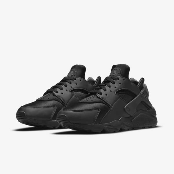 Nike Air Huarache Sneakers Heren Zwart Donkergrijs | NK492NUB