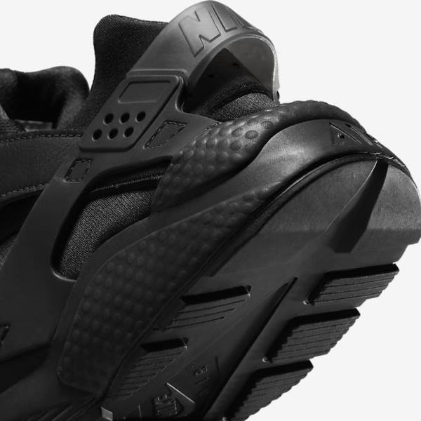 Nike Air Huarache Sneakers Heren Zwart Donkergrijs | NK492NUB