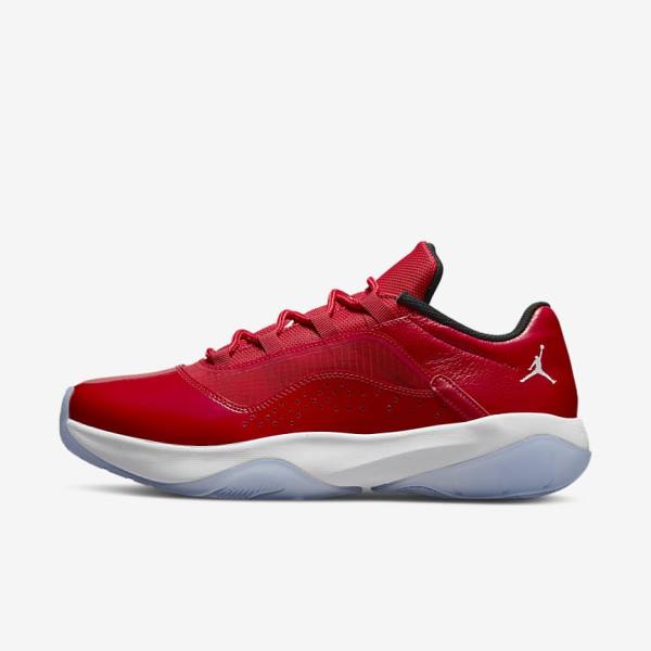 Nike Air Jordan 11 CMFT Low Jordan Schoenen Heren Rood Zwart Wit | NK810XBD