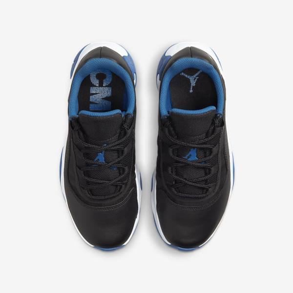 Nike Air Jordan 11 CMFT Low Older Sneakers Kinderen Zwart Donkerblauw Wit | NK046DAE