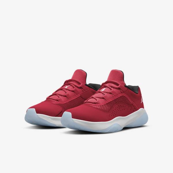 Nike Air Jordan 11 CMFT Low Older Sneakers Kinderen Rood Zwart Wit | NK805BAE