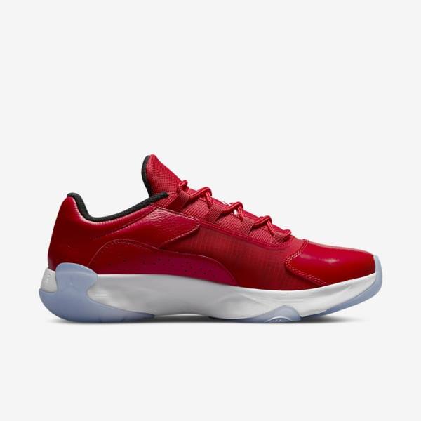 Nike Air Jordan 11 CMFT Low Sneakers Heren Rood Zwart Wit | NK736DGJ