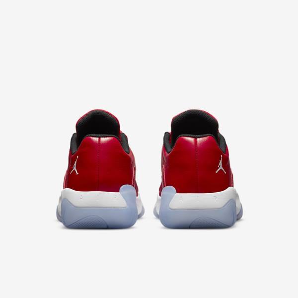 Nike Air Jordan 11 CMFT Low Sneakers Heren Rood Zwart Wit | NK736DGJ