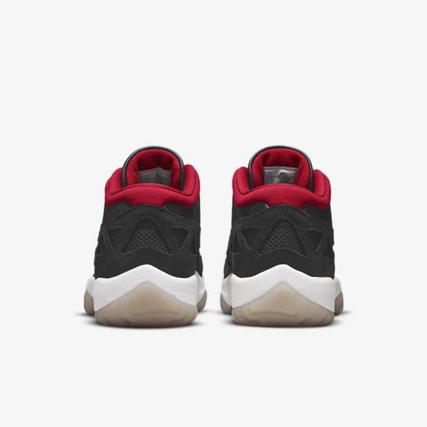 Nike Air Jordan 11 Retro Low IE Sneakers Heren Zwart Gekleurd Rood | NK375KMY