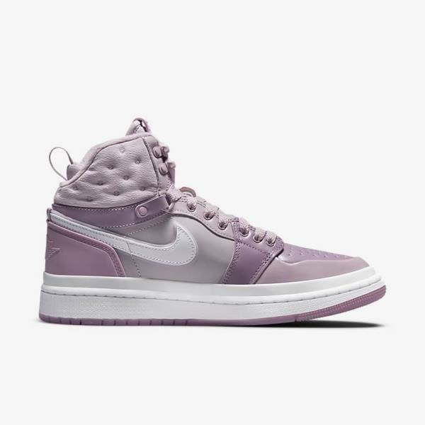 Nike Air Jordan 1 Acclimate Jordan Schoenen Dames Paars Grijs Wit | NK362GKP