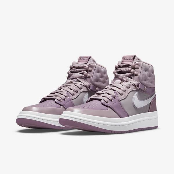 Nike Air Jordan 1 Acclimate Jordan Schoenen Dames Paars Grijs Wit | NK362GKP