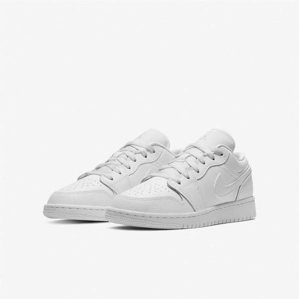 Nike Air Jordan 1 Low Older Sneakers Kinderen Wit | NK318NUB