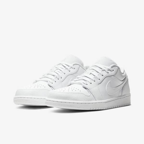 Nike Air Jordan 1 Low Sneakers Heren Wit | NK302HFP