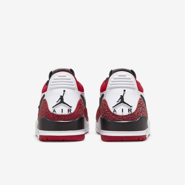 Nike Air Jordan Legacy 312 Low Sneakers Heren Wit Rood Zwart | NK419EDL