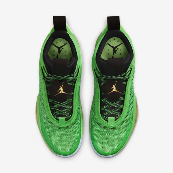 Nike Air Jordan XXXVI Basketbalschoenen Heren Groen Zwart Lichtgroen Metal Goud | NK387YEI