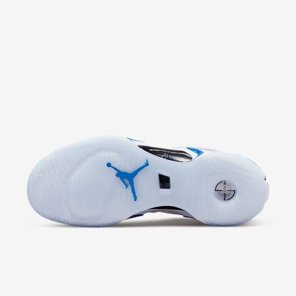 Nike Air Jordan XXXVI Basketbalschoenen Heren Wit Zwart Blauw | NK743XIW