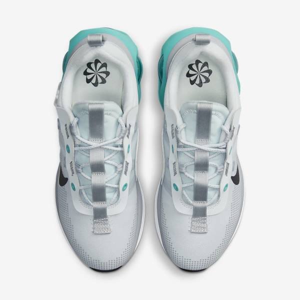 Nike Air Max 2021 Sneakers Dames Platina Turquoise Grijs Zwart | NK492SAW