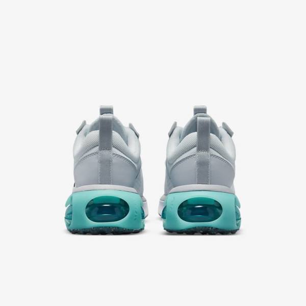 Nike Air Max 2021 Sneakers Dames Platina Turquoise Grijs Zwart | NK492SAW