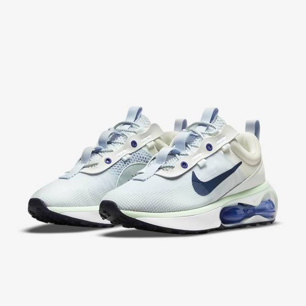 Nike Air Max 2021 Sneakers Dames Wit Groen Obsidian | NK583NBO