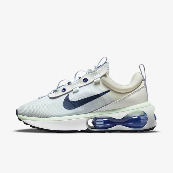 Nike Air Max 2021 Sneakers Dames Wit Groen Obsidian | NK583NBO