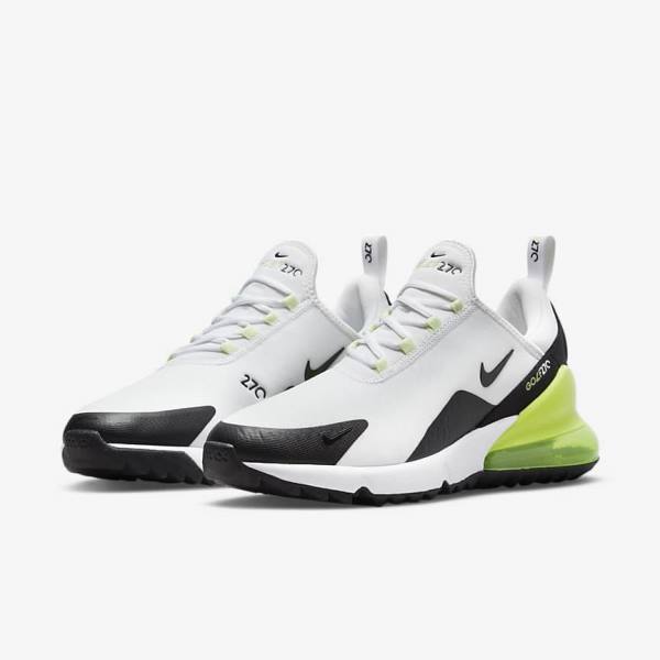 Nike Air Max 270 G Golfschoenen Dames Wit Zwart | NK405IMG