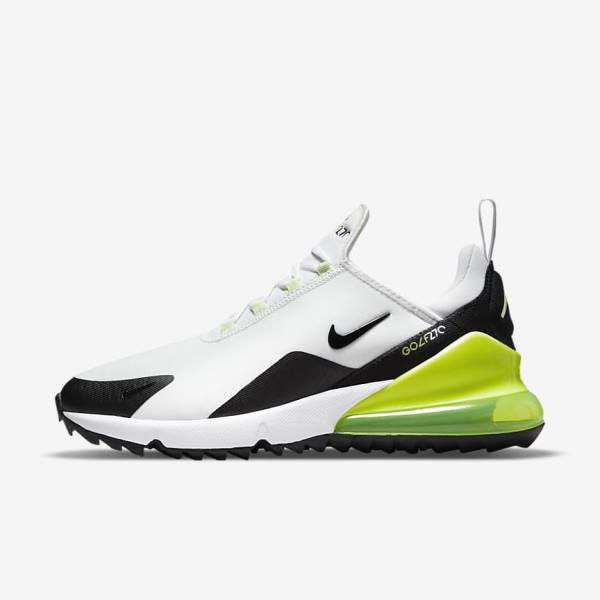 Nike Air Max 270 G Golfschoenen Dames Wit Zwart | NK405IMG