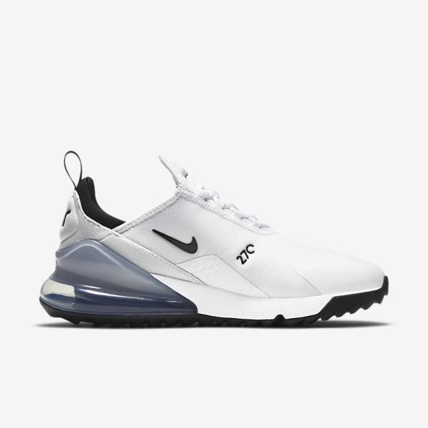 Nike Air Max 270 G Golfschoenen Dames Wit Platina Zwart | NK820SJH