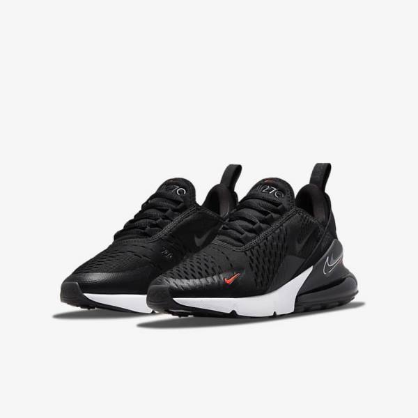 Nike Air Max 270 Older Sneakers Kinderen Zwart Grijs | NK694OAW