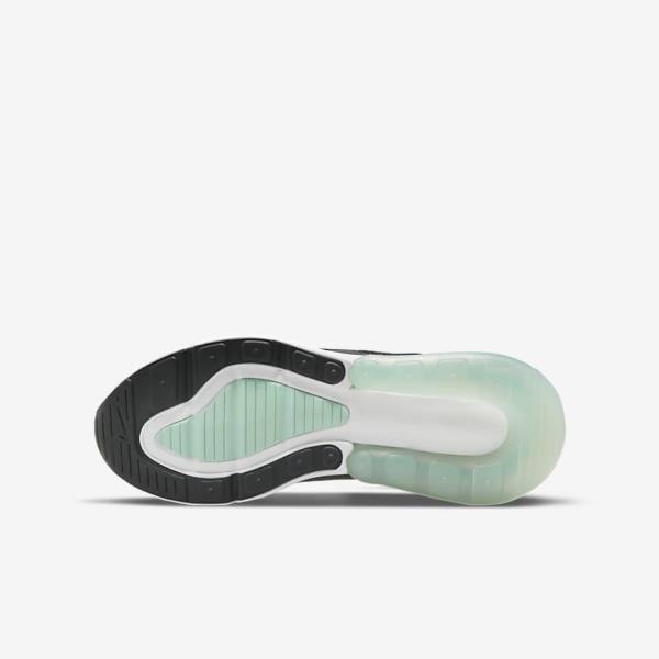 Nike Air Max 270 Older Sneakers Kinderen Wit Mintgroen Zwart | NK927AUS