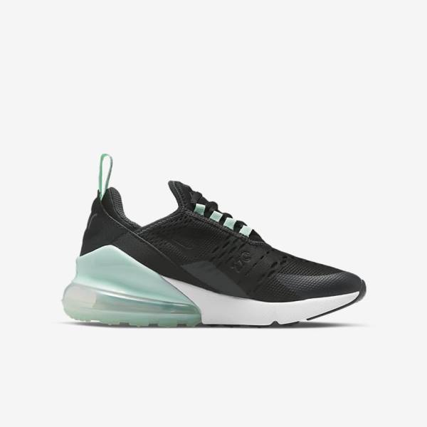 Nike Air Max 270 Older Sneakers Kinderen Wit Mintgroen Zwart | NK927AUS