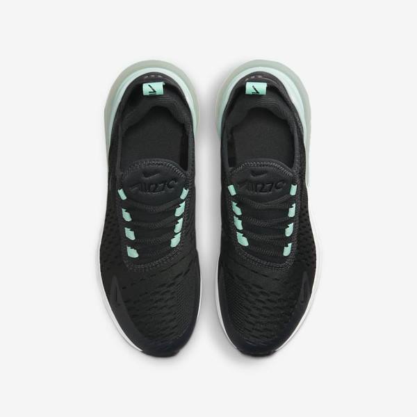 Nike Air Max 270 Older Sneakers Kinderen Wit Mintgroen Zwart | NK927AUS