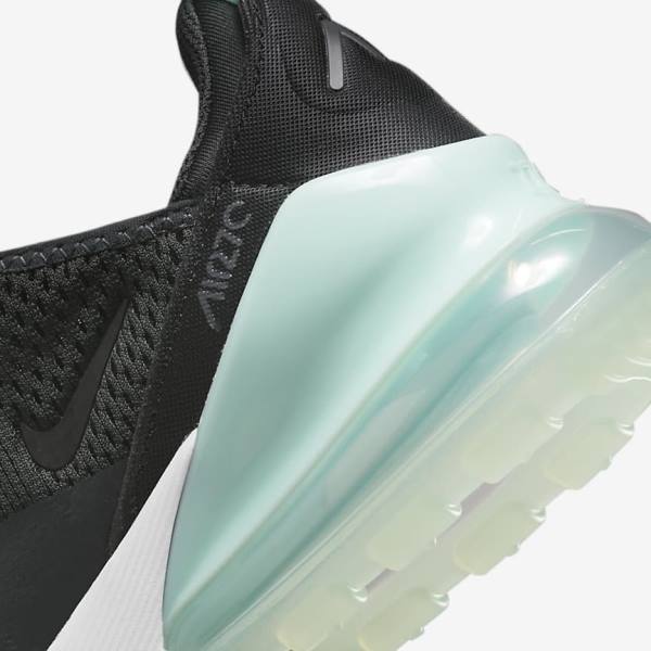 Nike Air Max 270 Older Sneakers Kinderen Wit Mintgroen Zwart | NK927AUS