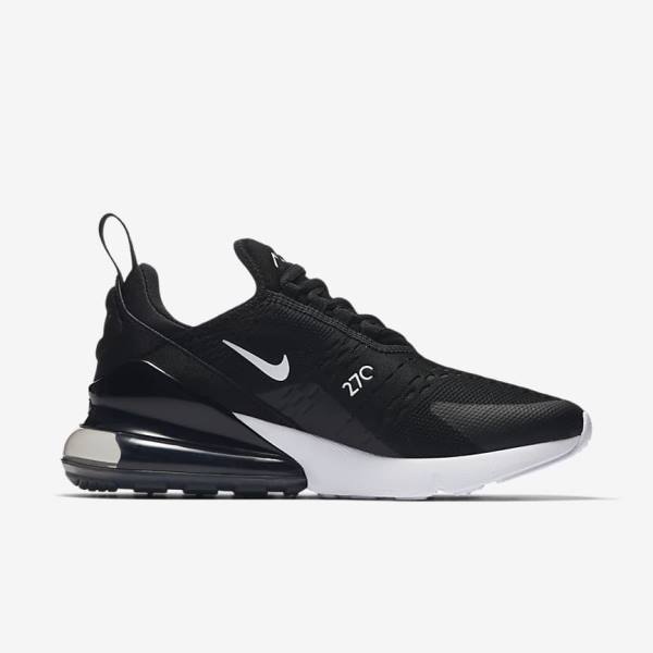 Nike Air Max 270 Sneakers Dames Zwart Wit Donkergrijs | NK704MJT