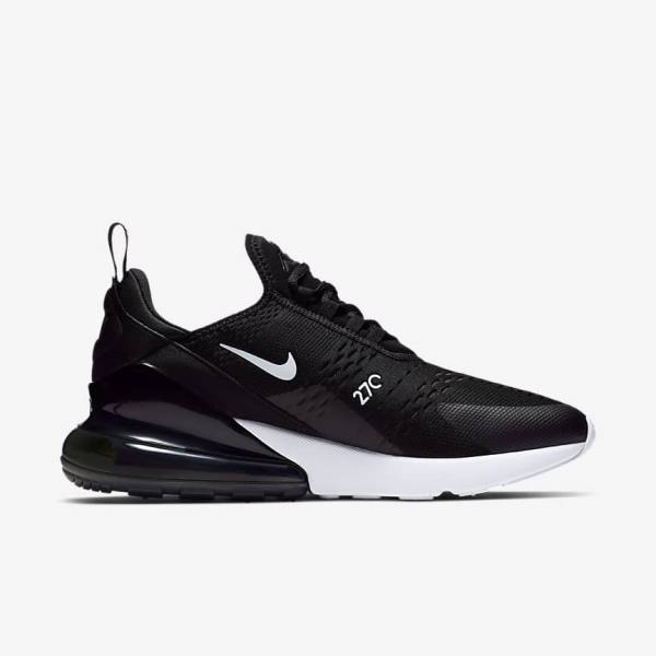 Nike Air Max 270 Sneakers Heren Zwart Wit Rood Donkergrijs | NK194LCF