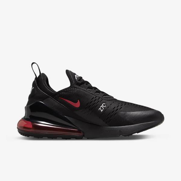 Nike Air Max 270 Sneakers Heren Zwart Wit Rood | NK478SQP