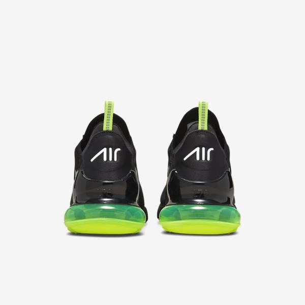 Nike Air Max 270 Sneakers Heren Zwart Zilver Wit | NK698CMK