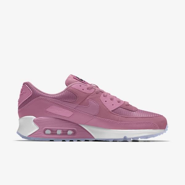 Nike Air Max 90 By You Custom Sneakers Dames Gekleurd | NK150WBU