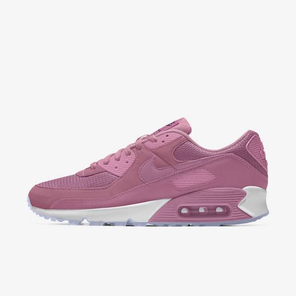 Nike Air Max 90 By You Custom Sneakers Dames Gekleurd | NK150WBU