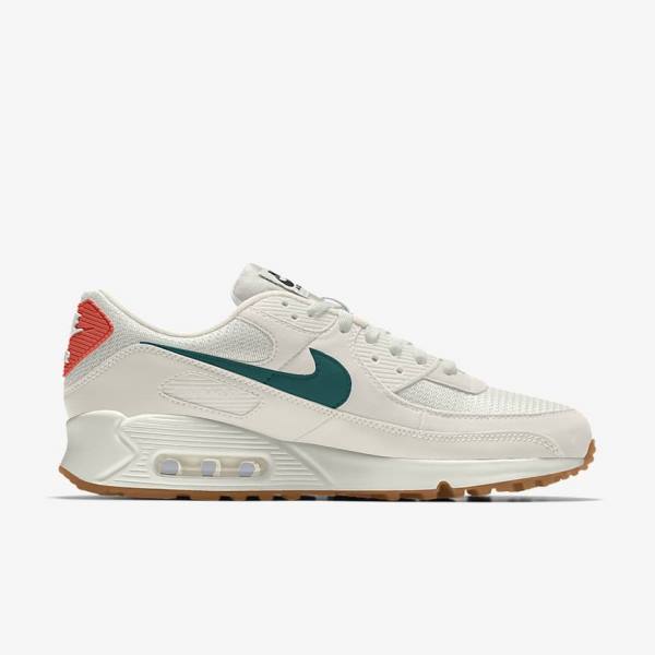 Nike Air Max 90 By You Custom Sneakers Dames Gekleurd | NK401XAM