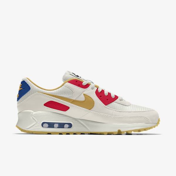 Nike Air Max 90 By You Custom Sneakers Dames Gekleurd | NK801QXS