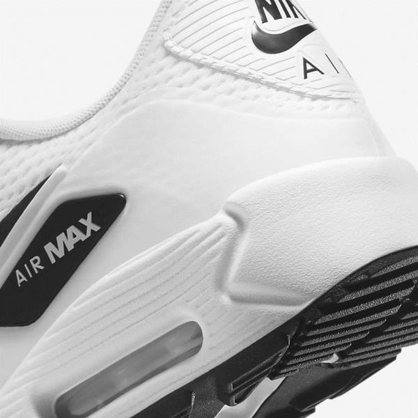 Nike Air Max 90 G Golfschoenen Heren Wit Zwart | NK982OPG