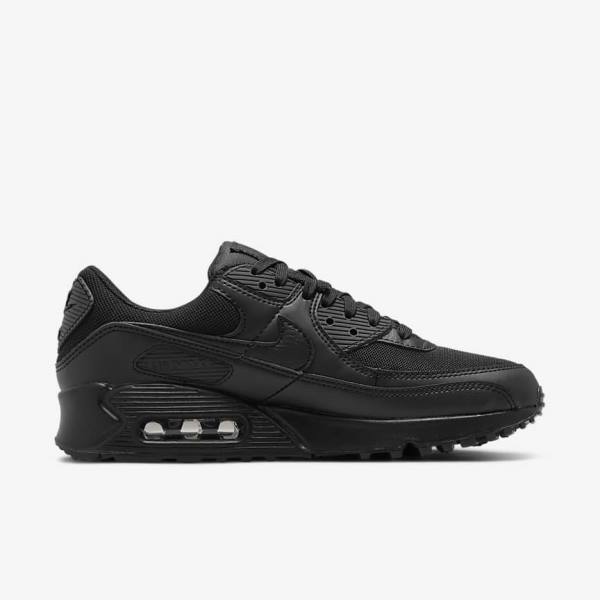 Nike Air Max 90 Sneakers Dames Zwart | NK734ESK