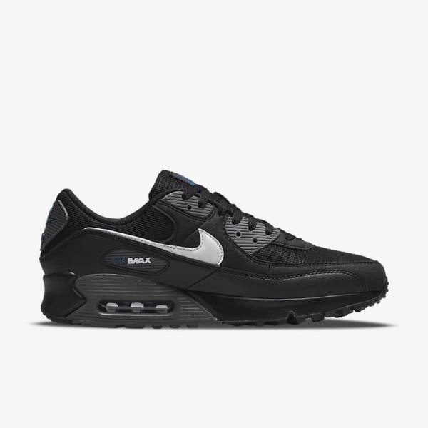 Nike Air Max 90 Sneakers Heren Zwart Grijs Wit | NK295AOL