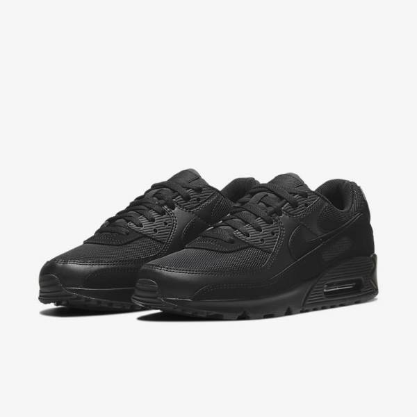 Nike Air Max 90 Sneakers Heren Zwart | NK519USB