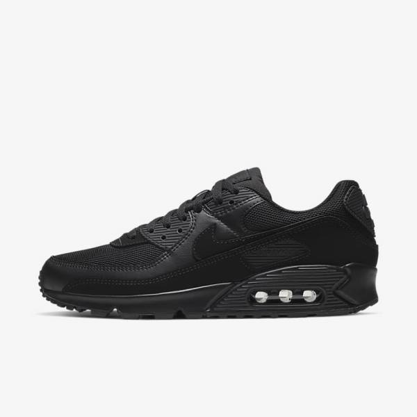 Nike Air Max 90 Sneakers Heren Zwart | NK519USB