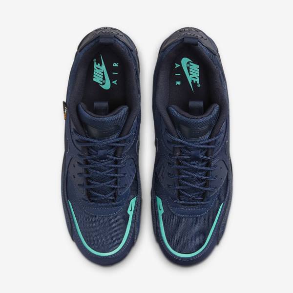 Nike Air Max 90 Surplus Sneakers Heren Donkerblauw Obsidian | NK281SZL